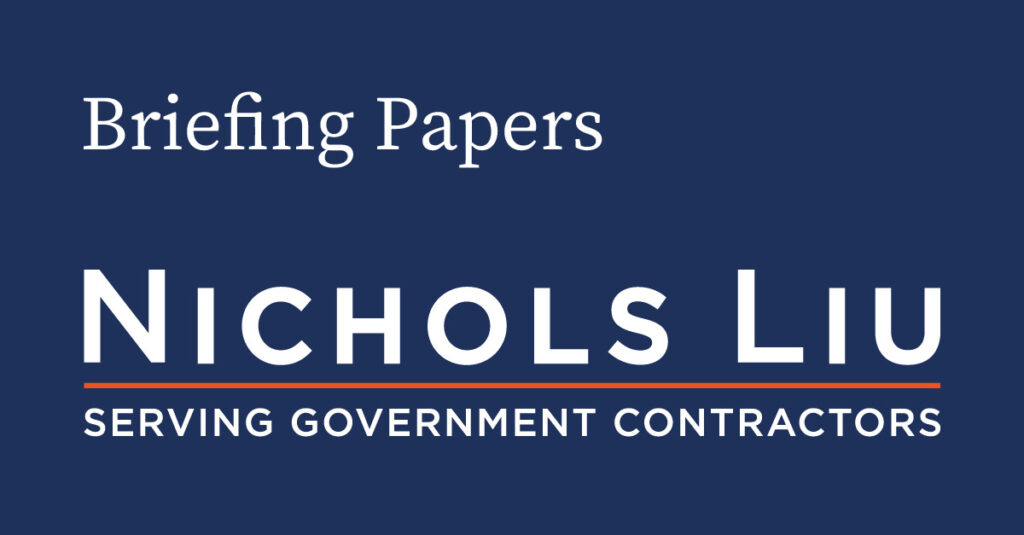 Nichols Liu Briefing Papers